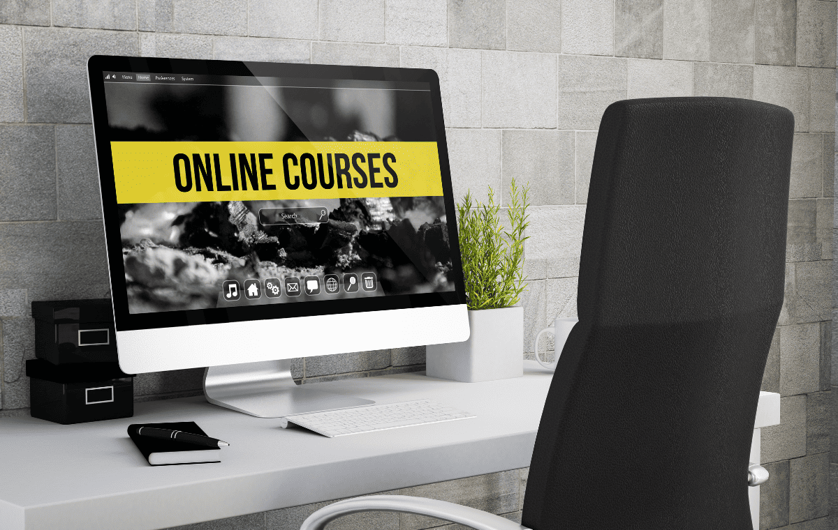Online courses & learning management portal